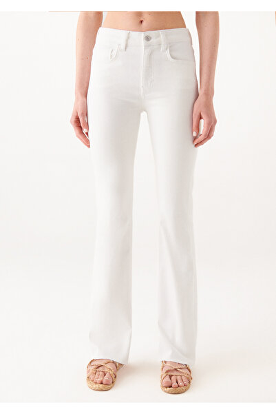 Mavi Maria White Jean Trousers 101225-81366