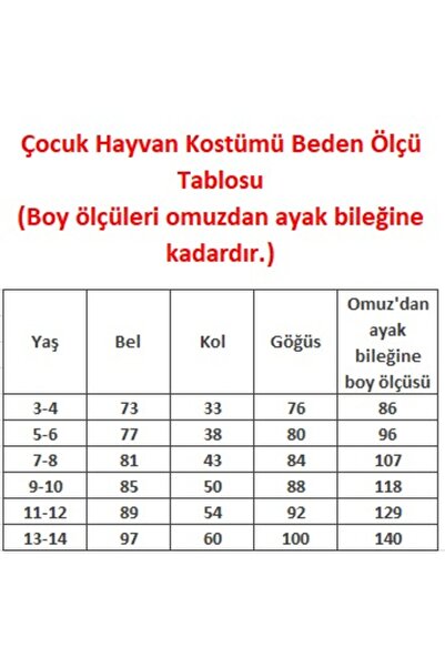 YÜSÜ Unisex Παιδική Στολή Γκρι Γάτα Τομ Στολή Ζώων