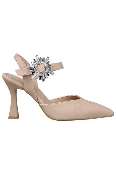 Modabuymus Culoarea pielii Pantofi de rochie de seara cu toc stiletto din piatra Shinysun