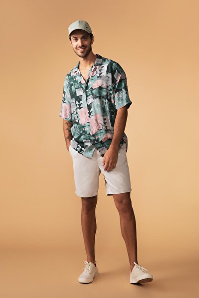 DeFacto Krajkové šortky Regular Fit s pružným pasem