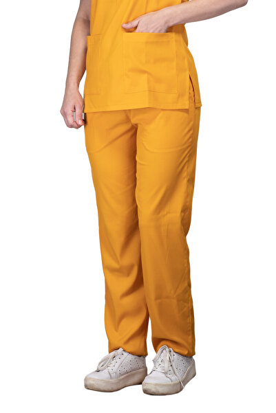 Sarıçiyil Üniforma بنطلون ليكرا ذو قاع واحد من Doctor Nurse (للنساء)