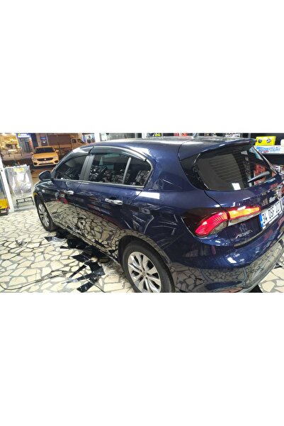 SUNPLEX Fiat Egea Sedan-hb Kasa Kromlu Cam Rüzgarlık Ön Ve Arka Set-4lü