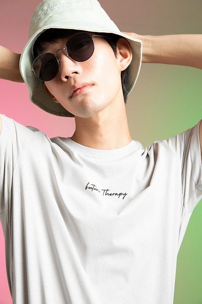 DeFacto Μπλουζάκι Slim Fit Crew Neck με στάμπα 100% βαμβάκι