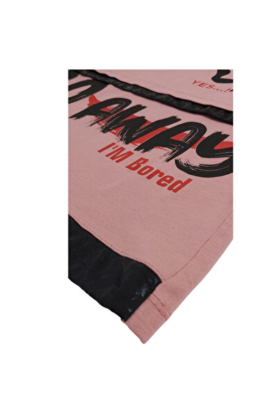 Walox Дівчачий велосипедний комір з бавовняним японським написом - футболка з принтом