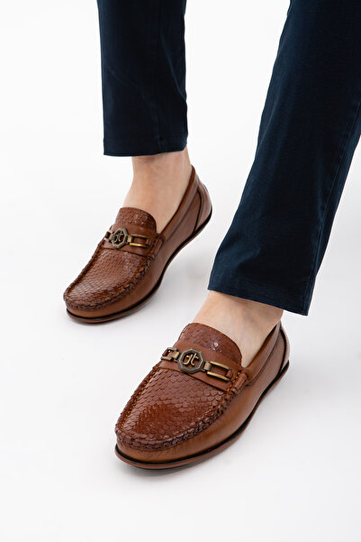 Tamer Tanca Erkek Hakiki Deri Driver Ayakkabı 221 20-887 Erk Ayk Sk21-22