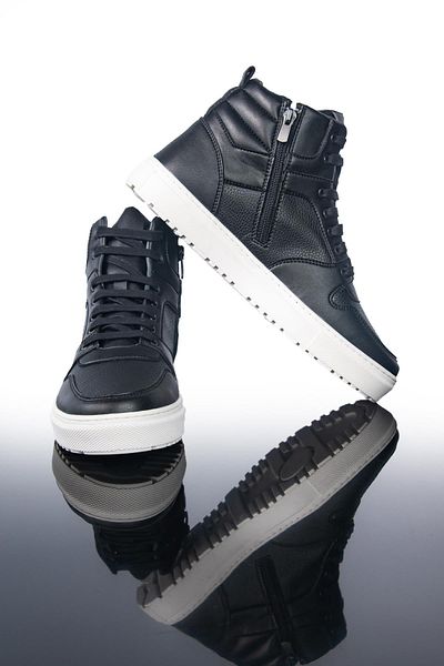 LETOON Pánské boty Daily Classic Lace Up Zipper Ltn7005
