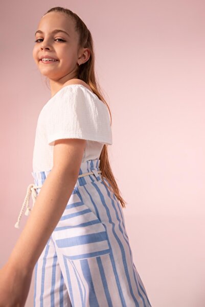 DeFacto Dívčí tričko Regular Fit s krátkým rukávem