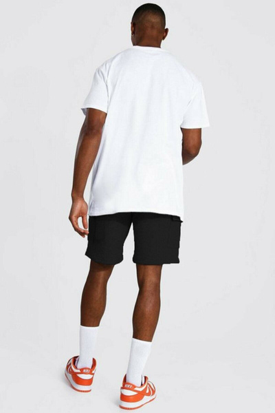 FUWEAR Pamuk Spor Unısex Kargo Cepli 2 Iplik Şort