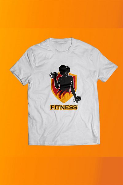 remonz Μπλουζάκι Fitness Printed 100% Cotton Oversize Μπλουζάκι μεγάλου μεγέθους