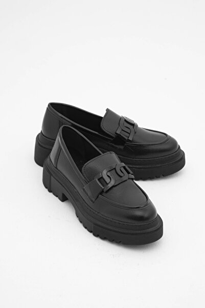 Harrys of Aspinal Kadın Siyah Loafer Ayakkabı