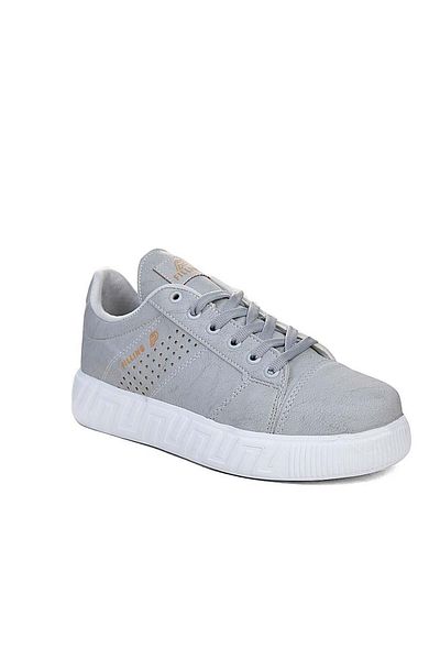 BOUIS Ανδρικά Ice White Casual Lace-up Αντι-ιδρώτα εύκαμπτα αθλητικά παπούτσια Lifestyle Classic αθλητικά παπούτσια