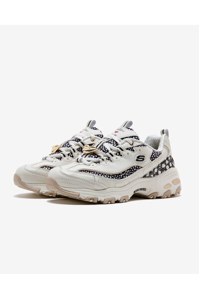 SKECHERS Dvf: D'lites Women's Beige Sneakers 149678 Ntbk