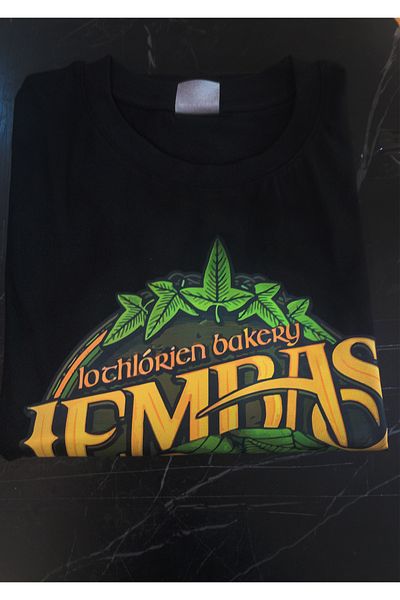 remonz Lotr Lord of the Rings Lembas Peksimeti εμπριμέ 100% βαμβακερό μπλουζάκι Oversize