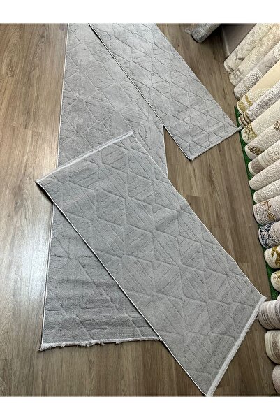 BOUTİGUE İskandinav üçlü set yatak odası takımı gri