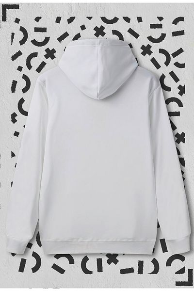 Jooy Company Hanorac alb cu glugă unisex My Hero Academia