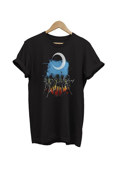 remonz Tricou supradimensionat 100% bumbac imprimat Sailor Moon