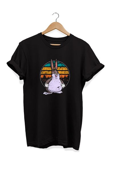 remonz Μπλουζάκι Buggs Bunny με στάμπα 100% βαμβάκι (oversize) μεγάλου μεγέθους