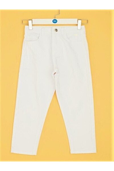 LUCYK&KİDS Unisex Okul Çocuk Keten Pantolon