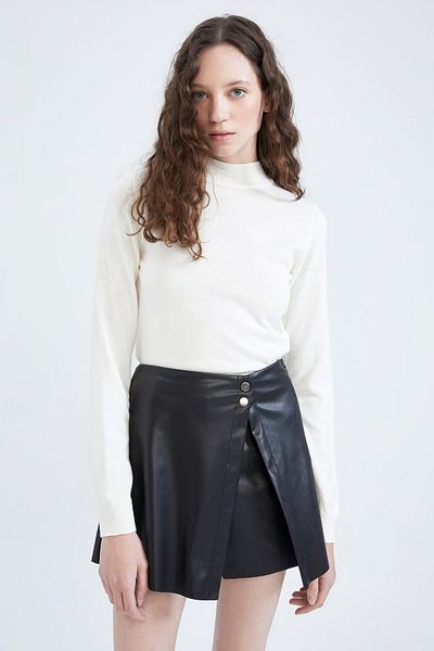 DeFacto Slim Fit Half Turtleneck Sweater
