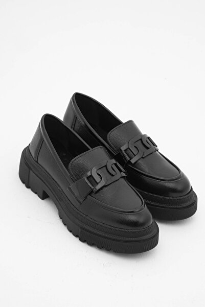 Harrys of Aspinal Kadın Siyah Loafer Ayakkabı