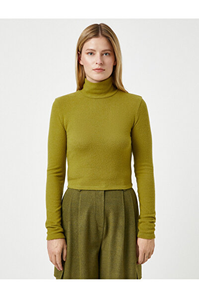 Koton Şahika Ercümen X - Ribanalı Balıkçı Yaka Basic Tişört