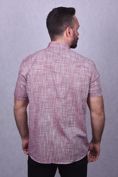 Lider Efes Prevailing Collar Melted Claret Red Men's Shirt