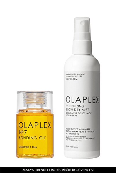 Olaplex Super Shine & Volumizing Duo - Bağ Güçlendiren & Saçları Parlatan & H...