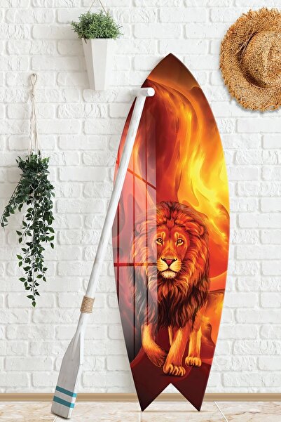 Decovetro ST 4003 Dekoratif Cam Sörf Tahtası 33x100 Cm