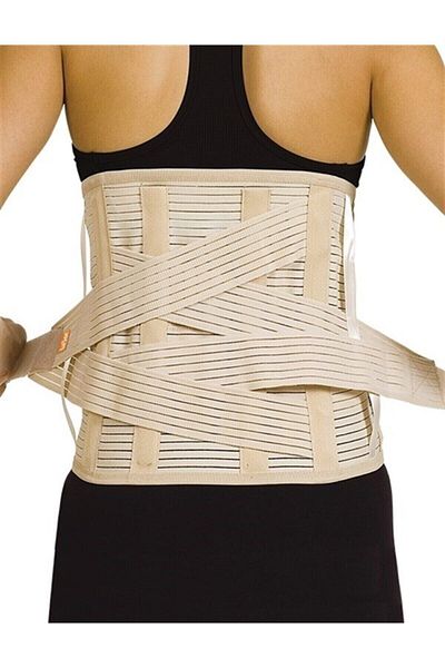 Rotantix Steel Underwire Lumbosacral Orthopedic Corset Iron Waist Girdle Waist Belt Corset