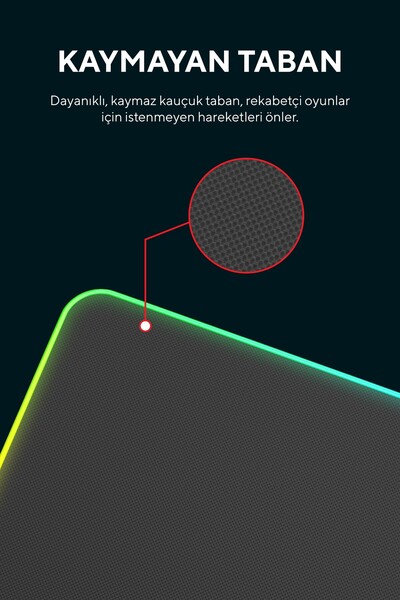 ADDISON Mp-13 360x260x5mm Rgb Mouse Pad