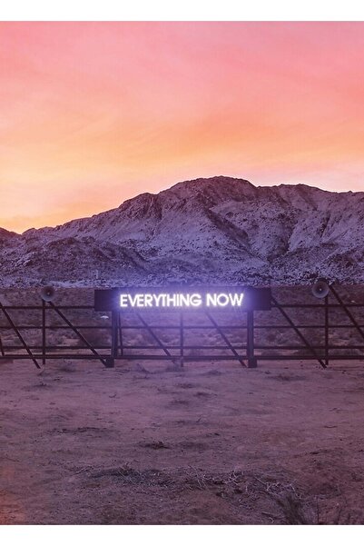 Universal Totul este acum Tablou decorativ din lemn cu poster