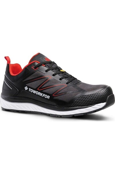 TOWORKFOR Warm Up Red S3 Src Esd Iş Ayakkabısı