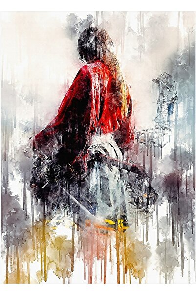 Universal Poster decorativ din lemn Kyoto Tablo