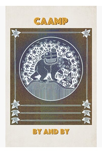 Universal Tablou decorativ din lemn Caamp