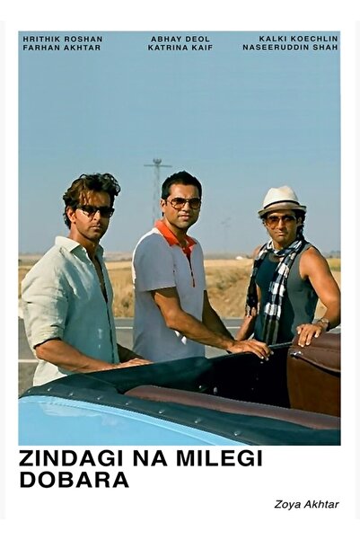 Universal Zindagi Na Milegi Dobara Poster decorativ din lemn