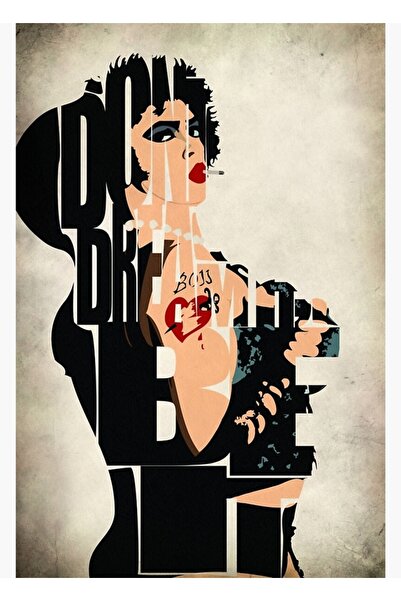 Universal Poster decorativ din lemn Frank N. Furter