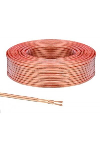 KABLOMED 2x0,75 Kordon Şeffaf Kablo- 100m