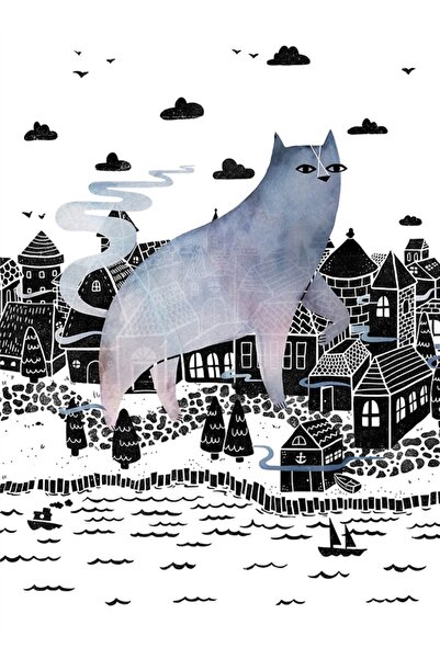 Universal Poster decorativ din lemn Sis Tablo