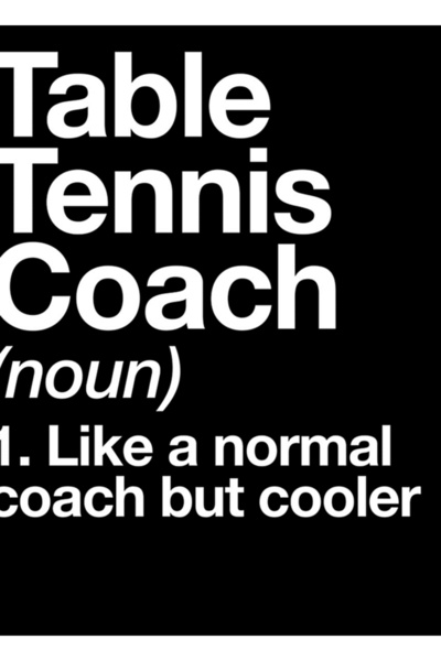 Universal Antrenor de tenis de masă, cu definiție amuzantă, design cadou pent...