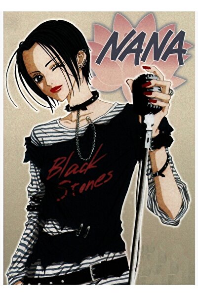 Universal Nana Osaki Tablo Ahşap Poster Dekoratif