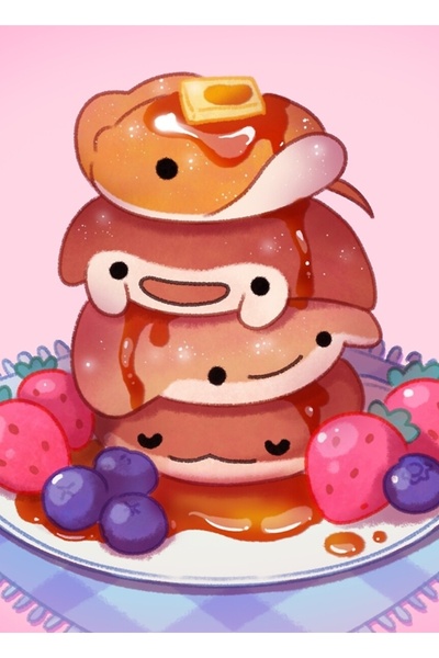 Universal Poster decorativ din lemn cu turtă dulce pufoasă