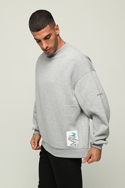 Owut Collection Ανδρικό φούτερ Oversize Crew Neck