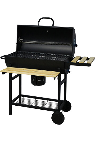 Luxell KB-737D(MK+TH+KÜL)KAPAKLI KATI YAKIT BBQ LUXELL