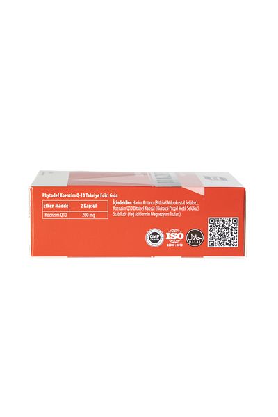 Phytodef Coenzyme Q10 - 30 Capsules (Coenzym Q10 Capsule)