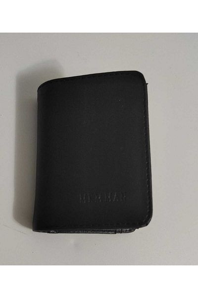 firdevsi hobi Leather Look Vertical Coin Men's Wallet