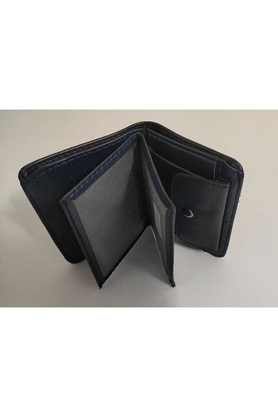 firdevsi hobi Leather Look Vertical Coin Men's Wallet