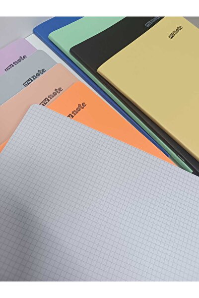 ÇilekKurdu Defter KARELİ 72 Yaprak A4 Pp Kapak Dikişli (2 Adet)