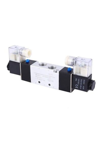Çift Bobin Valf 1/4 - 3/2 (24Vdc)