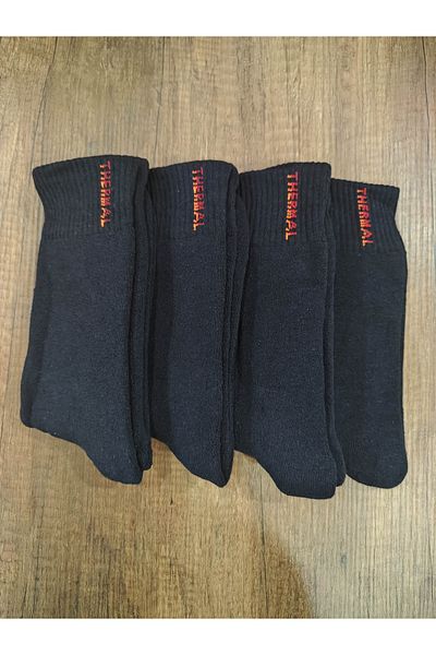 Leement socks Мъжки зимни термо чорапи 4 чифта безшевни дебели чорапи