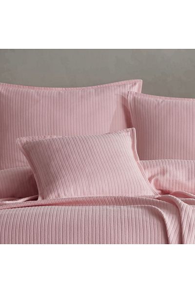 Lief Home 100% Cotton Knitted Patterned Multi-Purpose Bedspread| 240x230